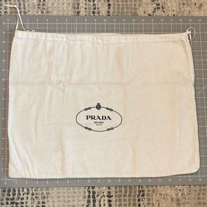 Authentic Prada Dust Bag